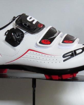 SIDI MTB TRACE WHITE BLACK RED
