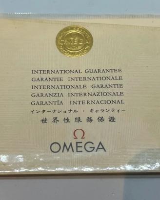 Omega garanzia anni 60 in bianco