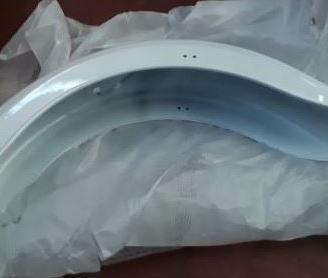 MOTO GUZZI PARAFANGO ANT. BIANCO DIAMANTE CALIF.