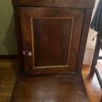 inginocchiato in legno epoca iniziò 1900