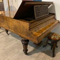 Pianoforte a coda storico Hagspiel & Comp.