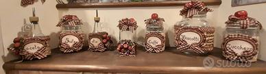 set barattoli da cucina