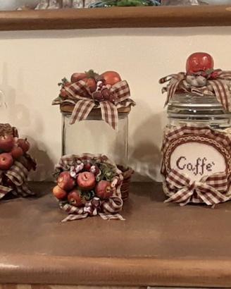 set barattoli da cucina