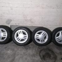 Cerchi 14 in lega e gomme originali Opel 