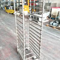 carrello porta teglie per forno rotor usato