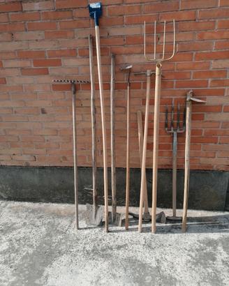 Attrezzi agricoli 10 pezzi