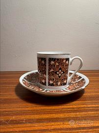 Set 4 Tazzine da Caffè Vintage