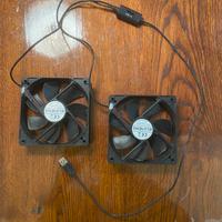 Doppia ventola USB da 120mm 5V Eluteng