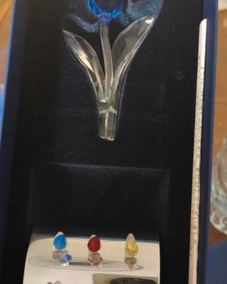 Swarovski 3 tulipani + piccoli anni '90
