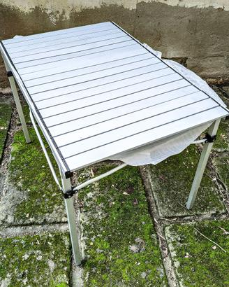 Tavolo in allumino pieghevole