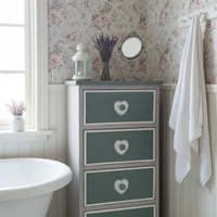 🌿 Graziosa cassettiera in Legno Verde Urban