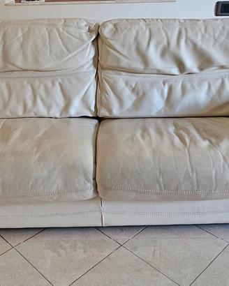 Divano in pelle 3 posti