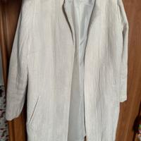 Soprabito/cappottino ecru M