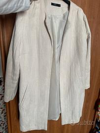 Soprabito/cappottino ecru M