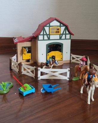 PLAYMOBIL COUNTRY 6927 MANEGGIO DEI PONY