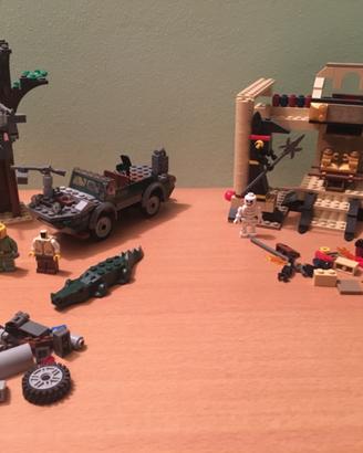 Lego 7621 e 7625 indiana jones
