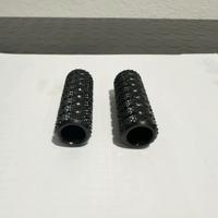 Pedane poggiapiedi moto/pit bike puntale cambio