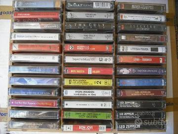 Musicassette Maiden Litfiba Cult Depeche Vasco 88