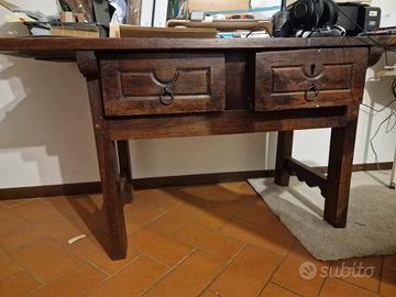 Antica scrivania spagnola metà 700