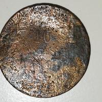 Moneta 10 centesimi 1864