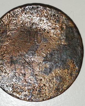 Moneta 10 centesimi 1864