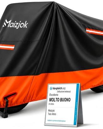 Maizjok® Telo Moto Impermeabile, Coprimoto da Este