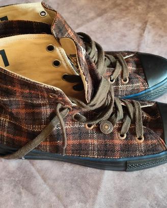 Scarpe Sneakers Alte Levi's Original Vintage Uomo