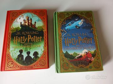 Harry Potter 1 e 2 inglese edizione Mina Lima