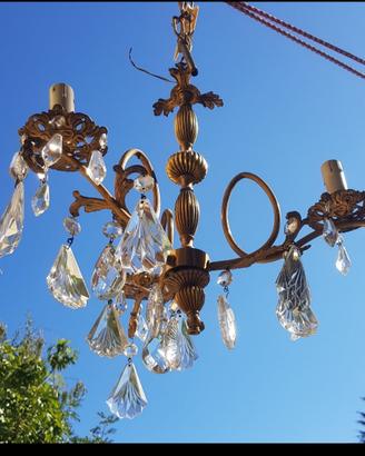 Lampadario vintage anni '40