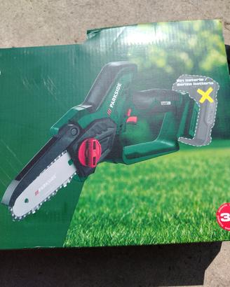 motosega mini a batterie parkside