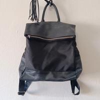 Pelle Zaino nero da donna
