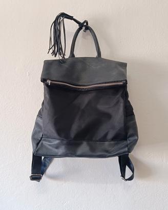 Pelle Zaino nero da donna