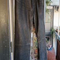 Pantaloni in pelle di bufalo vintage 90