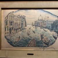 Quadro vintage Venezia – Arnulf E. Stegmann