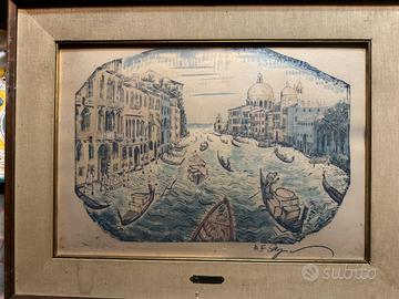Quadro vintage Venezia – Arnulf E. Stegmann