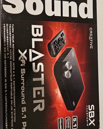 sound blaster xfi 5.1 sorround 