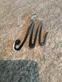 portachiavi lettera M