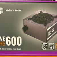 Alimentatore PSU Cooler Master MWE600 Bronze