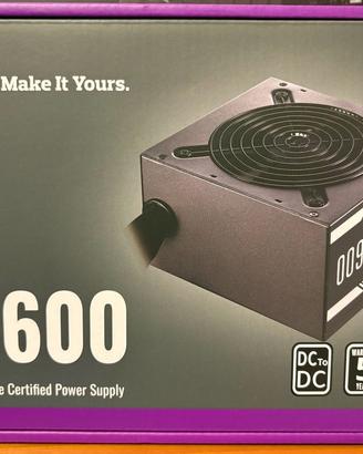 Alimentatore PSU Cooler Master MWE600 Bronze