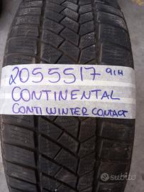GOMME 205 55 17 CONTINENTAL INVERNALI M+S