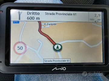 NAVIGATORE AUTO/MOTO  5" TOUCH  - IMBALLO.-