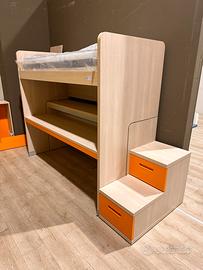 Letto a soppalco salva spazio