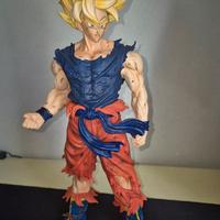 Statuetta-Action Figure Goku Super Saiyan Namekk