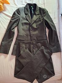 Tailleur donna grigio da ufficio