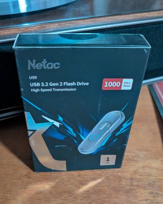 Netac US9 SSD 1TB USB Hard Disk portatile 
