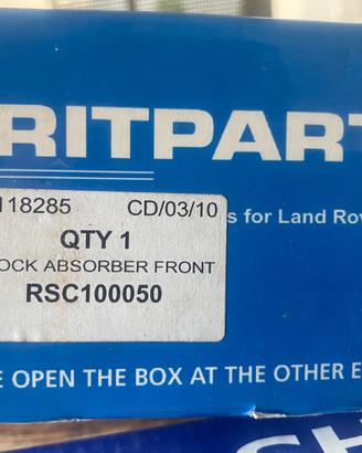 Ammortizzatori Land Rover RSC100050