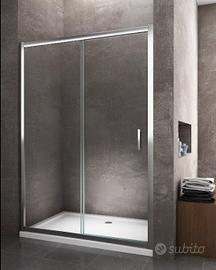 Porta doccia scorrevole con ingresso laterale