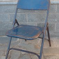 Sedia industriale ex officina tessile 