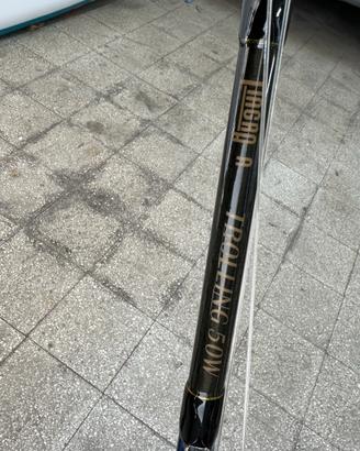 Canna pesca Shimano  mulinello d'altura Alutecnos