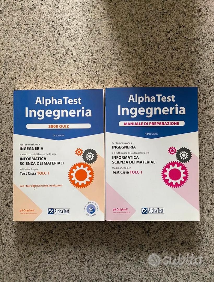 Alpha Test Ingegneria TOLC-I - Libri e Riviste In vendita a Trieste